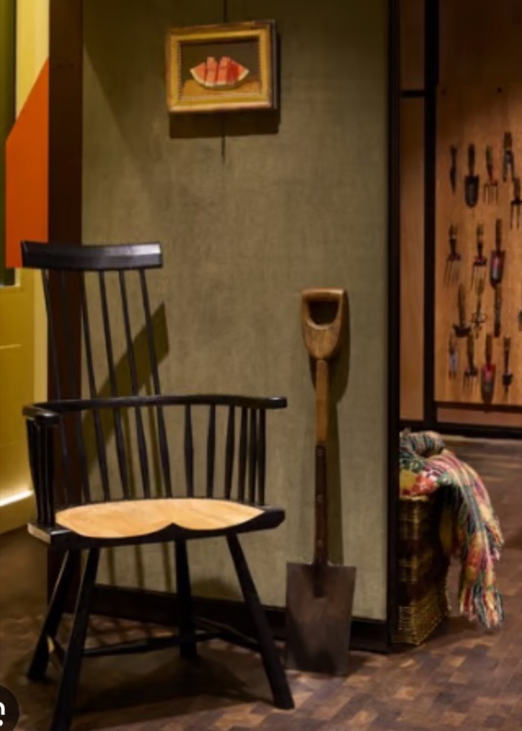 Set — silla y pala